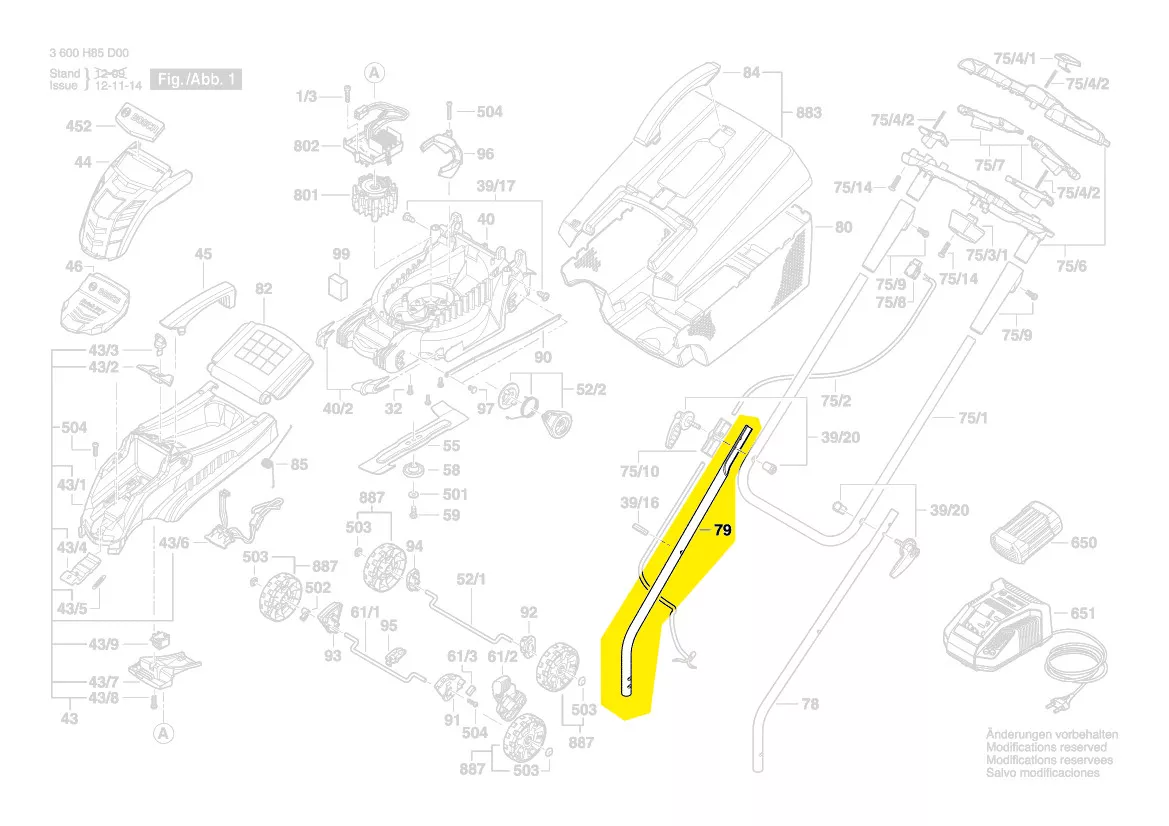 Porte guidon réf. F 016 L66 682 BOSCH